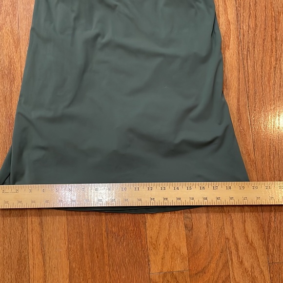 FLX Extra Small Green Activewear Dress with Shorts with Pockets No Pads Stretch - Picture 7 of 15